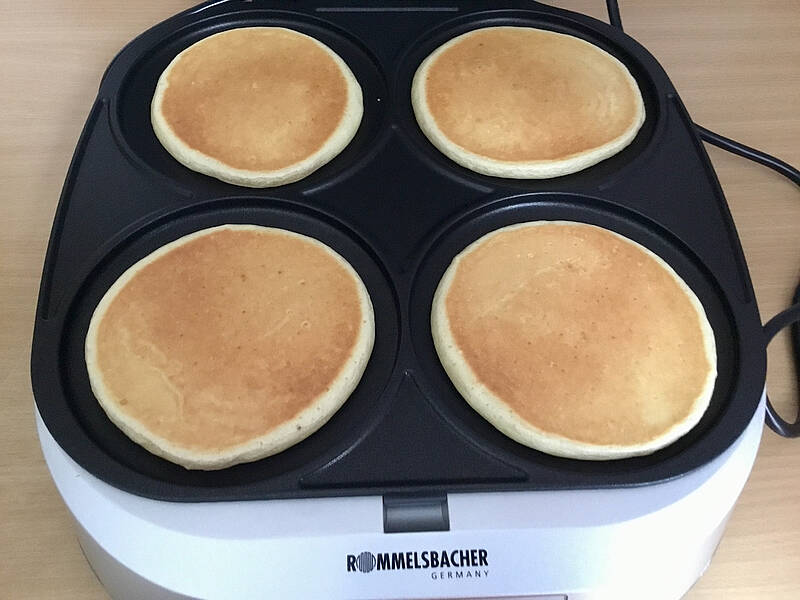 Technik zu Hause: Rommelsbacher Pancake Maker PC 1800 Pam im Test